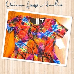 Watercolor Floral Amelia, Large NWT